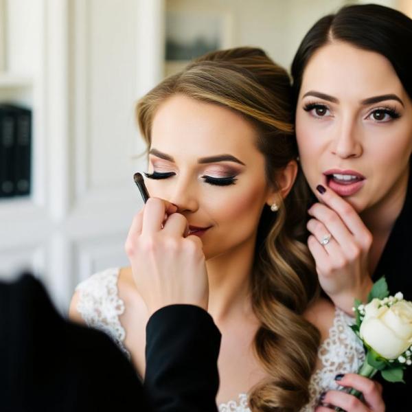 Romantic Bridal Makeup for Magda